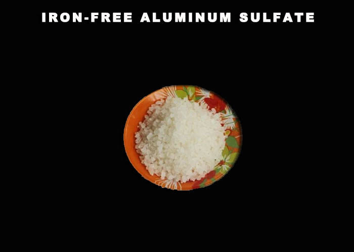 CQC Certified Al2(SO4)3 Iron Free Aluminum Sulfate Granular